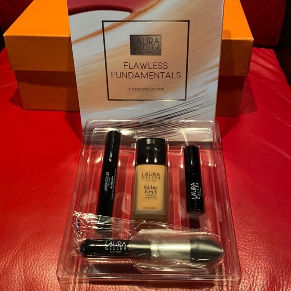 Laura Geller Flawless Fundamentals 4 Piece Collection in Medium NeverUsed
